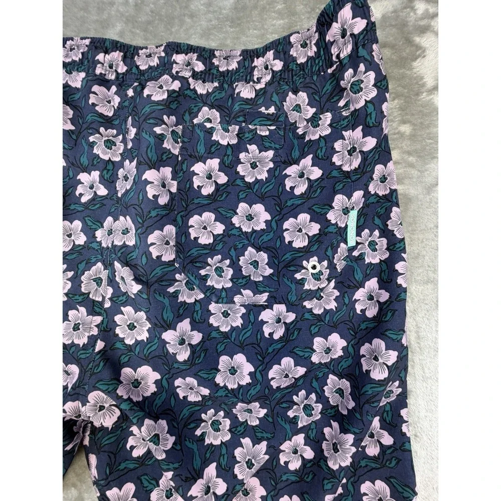 BONOBOS Swim Trunks Men's Large x9 Vibrant Floral Coastal Resort Pool Beachwear‎